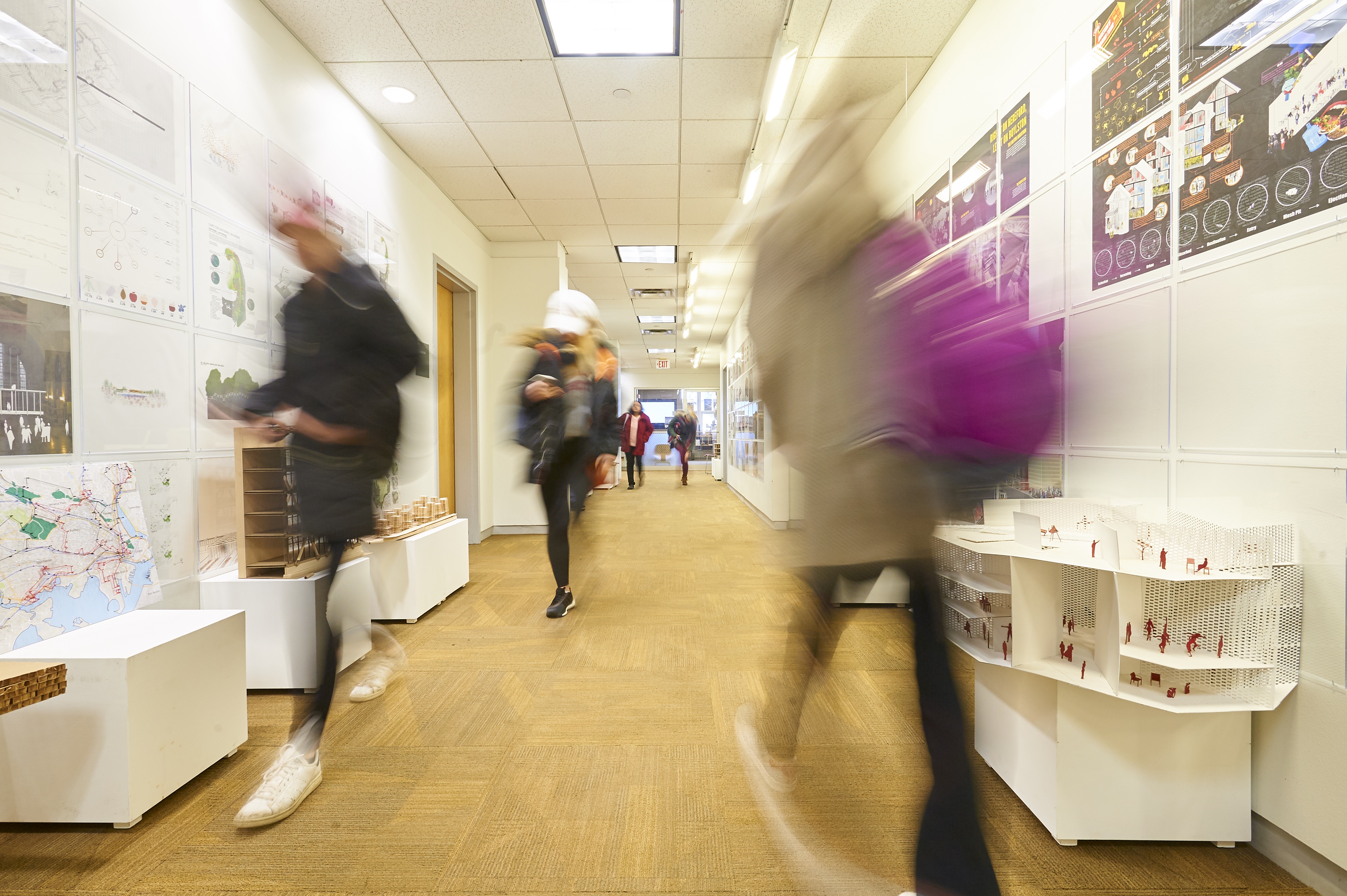 Northeastern architecture hallway