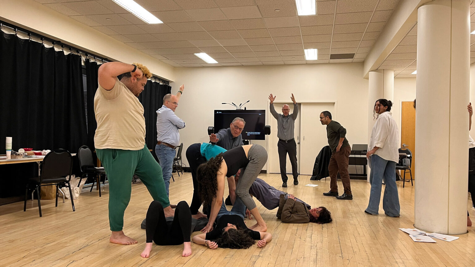 Data Theatre Workshop participants