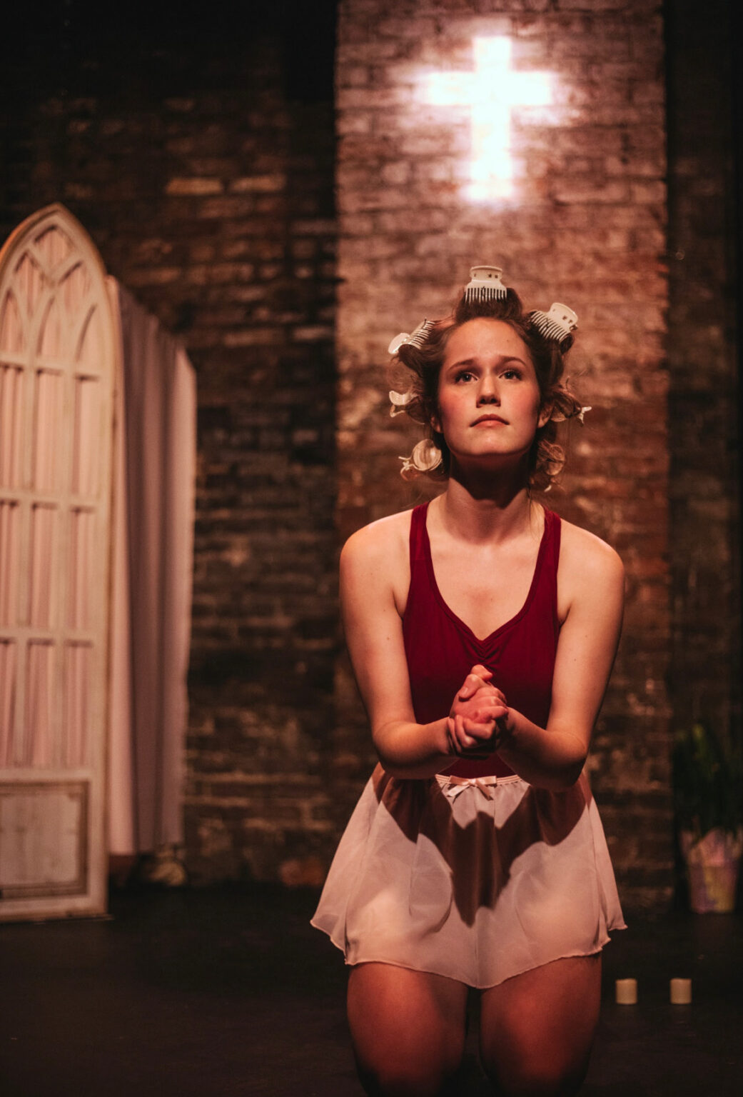 Photo from the production of Strawberry Princess