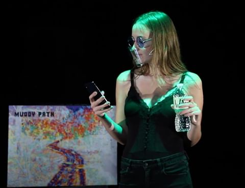 Photo of the production Rules of Play by Kate Franklin (’21)